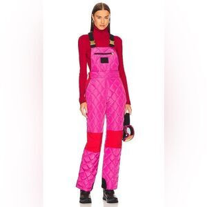 Goldbergh x Revolve KAYA SALOPETTE Ski Pants Overalls NWOT US 8 ski bibs